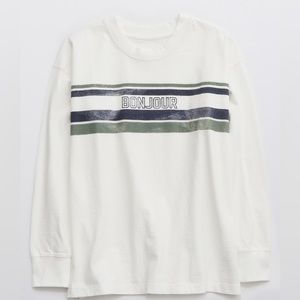 ✨2 for $20✨ “Bonjour” Aerie Long Sleeve